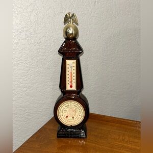 Avon Collectible Thermometer‎ Barometer Wild Country After Shave Bottle  Empty